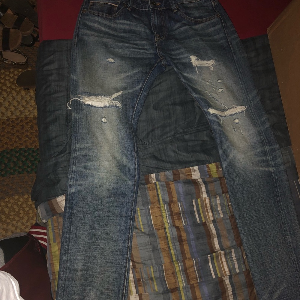Coat of individuality jeans